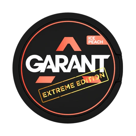 garant ice peach - 50mg nicotine pouches