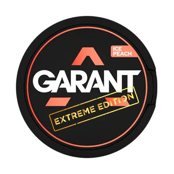 garant ice peach - 50mg nicotine pouches