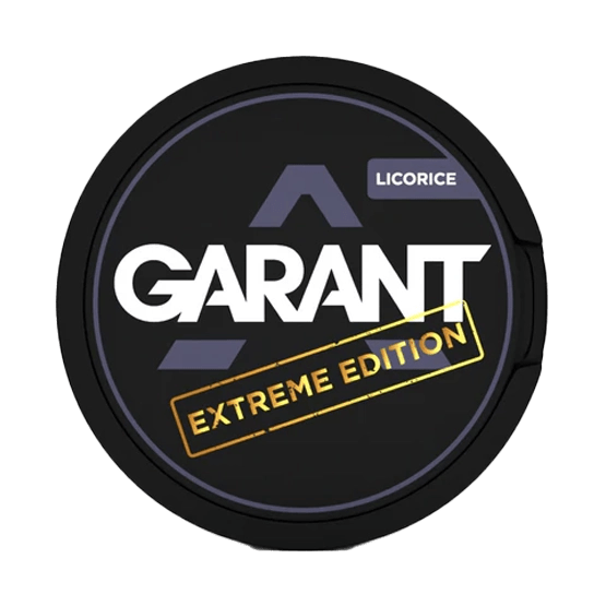 garant licorice - 50mg nicotine pouches