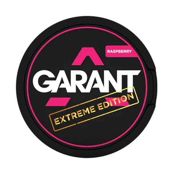 garant raspberry - 50mg nicotine pouches