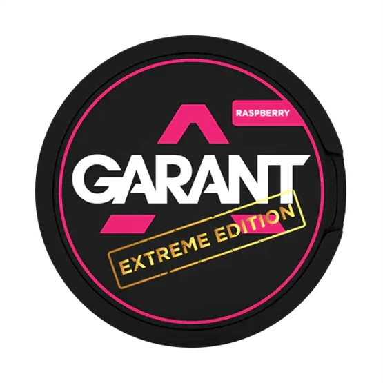 garant raspberry - 50mg nicotine pouches