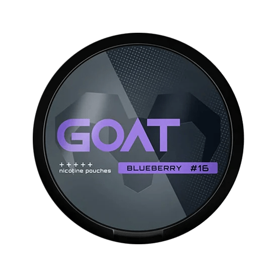 goat blueberry strong nicotine pouches