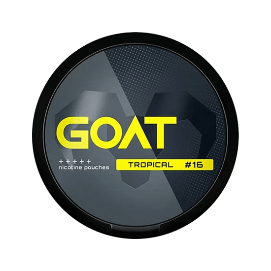 goat tropical strong nicotine pouches