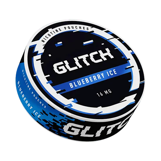 glitch blueberry ice 16mg nicotine pouches