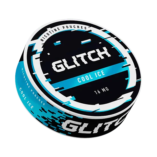 glitch cool ice 16mg nicotine pouches