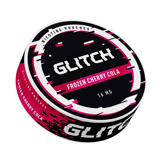 glitch frozen cherry cola 16mg nicotine pouches