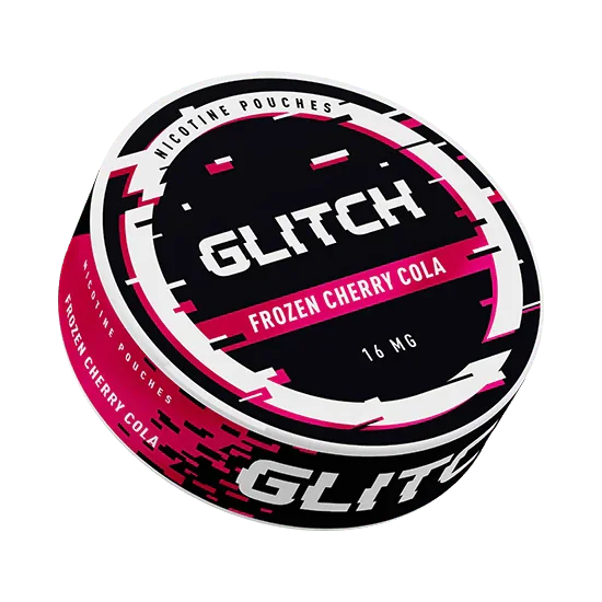 glitch frozen cherry cola 16mg nicotine pouches