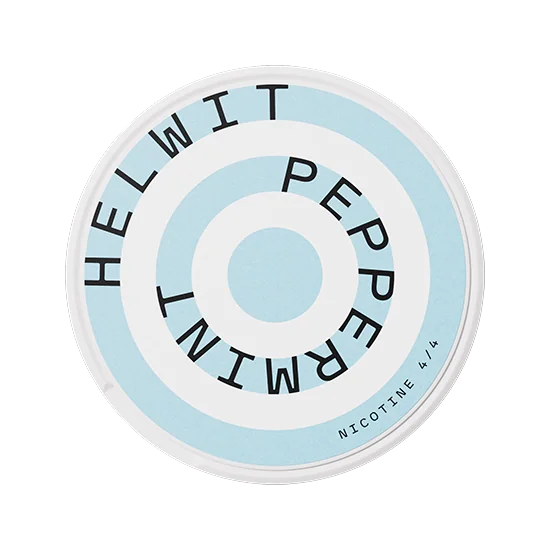 HELWIT Peppermint 6mg mint slim nicotine pouches