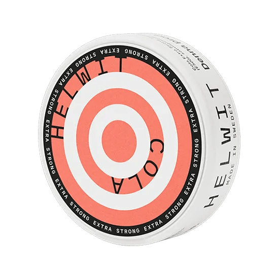 helwit cola - extra strong nicotine pouches