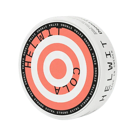 HELWIT Cola - 7.5mg - intense minty cola flavour, all-white nicotine pouch by YOIK