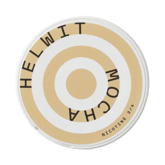HELWIT Mocha - 4.5mg - refreshing minty mocha flavour, all-white nicotine pouch by YOIK
