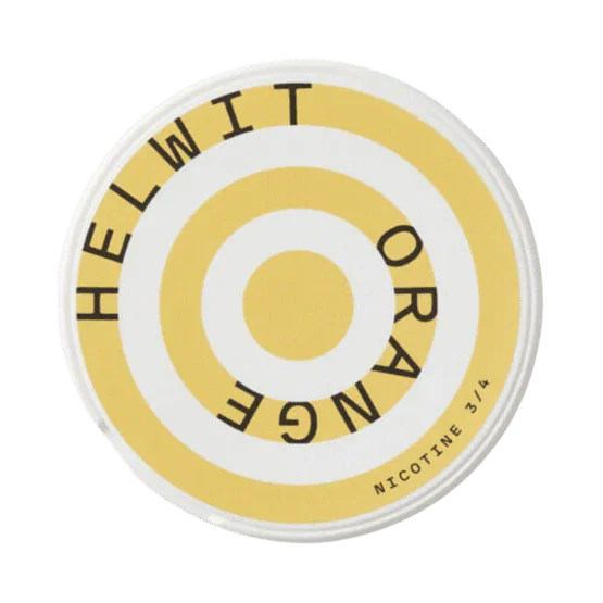 HELWIT Orange - 4.5mg - smooth juicy orange flavour, all-white nicotine pouch by YOIK