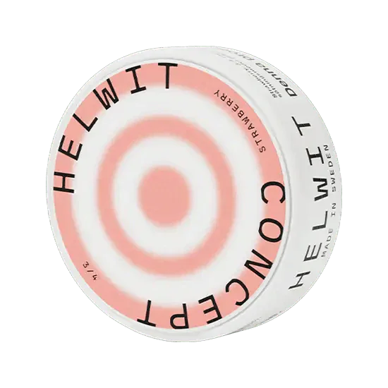 HELWIT Strawberry - 4.5mg - refreshing lively strawberry flavour, all-white nicotine pouch by YOIK