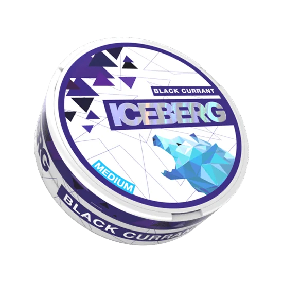 ICEBERG Black Currant Medium slim nicotine pouches