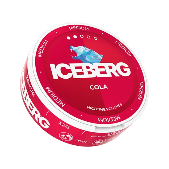 ICEBERG Cola Medium 20mg cola slim nicotine pouches