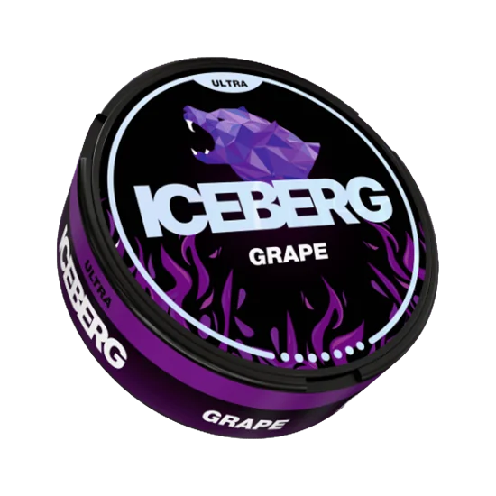 ICEBERG Grape 70mg slim nicotine pouches