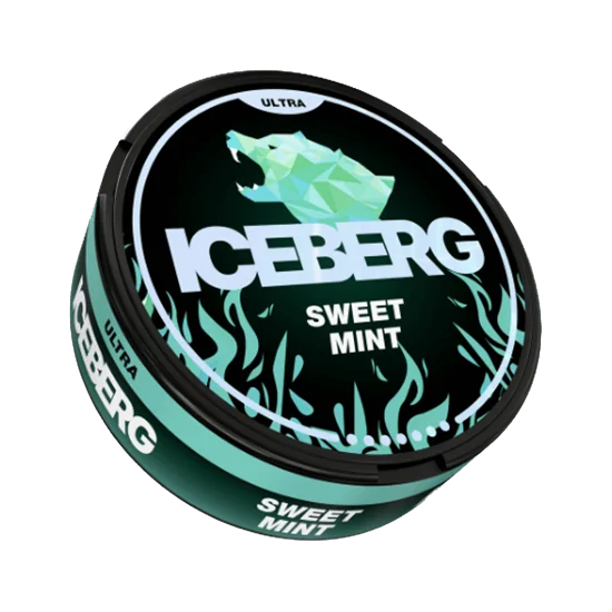 ICEBERG Sweet Mint 70mg slim nicotine pouches