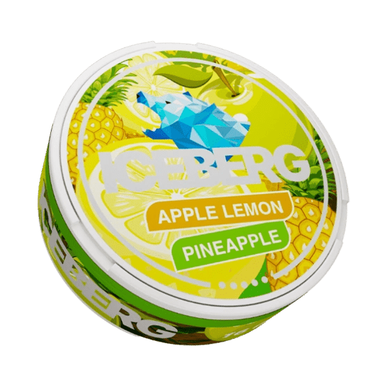 iceberg apple lemon pineapple - 150mg nicotine pouches