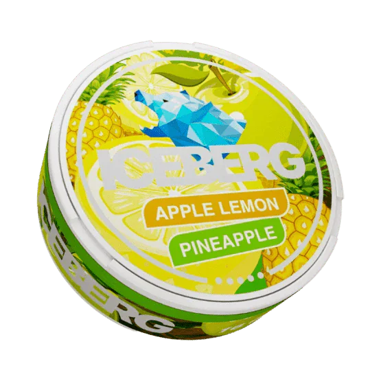 iceberg apple lemon pineapple - 150mg nicotine pouches