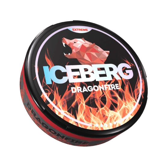 iceberg dragon fire - 150mg nicotine pouches