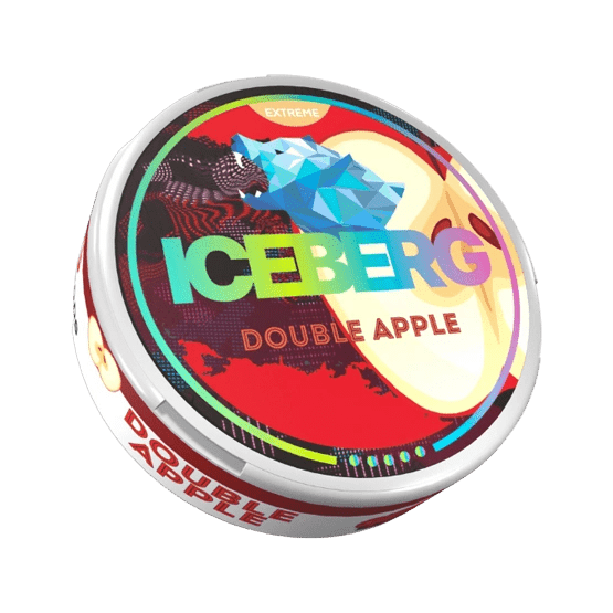 iceberg double apple - 120mg nicotine pouches