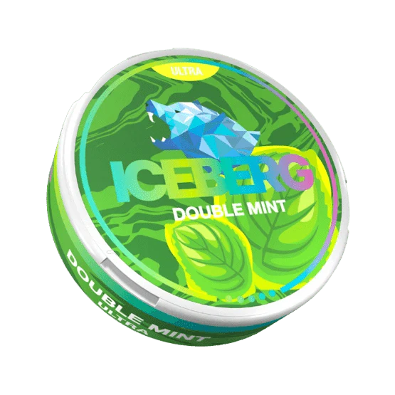 iceberg double mint - 50mg nicotine pouches