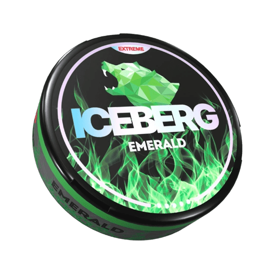 iceberg emerald - 150mg nicotine pouches