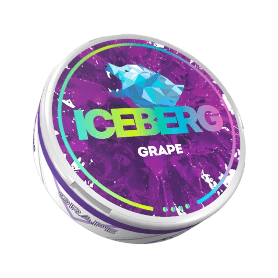 iceberg grape - 50mg nicotine pouches