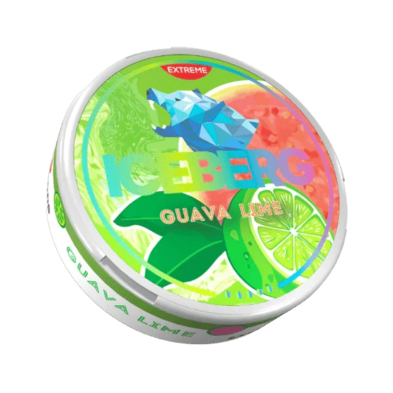 iceberg guava lime - 50mg nicotine pouches