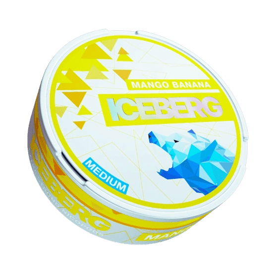 iceberg mango banana medium - 20mg nicotine pouches