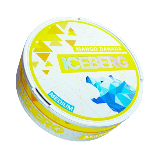 iceberg mango banana medium - 20mg nicotine pouches