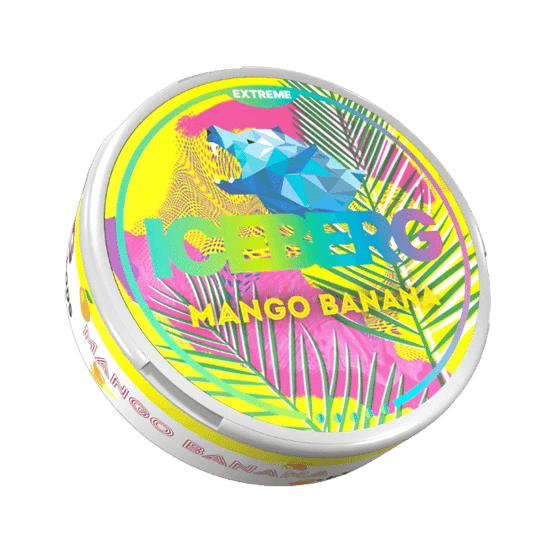 iceberg mango banana - 150mg nicotine pouches