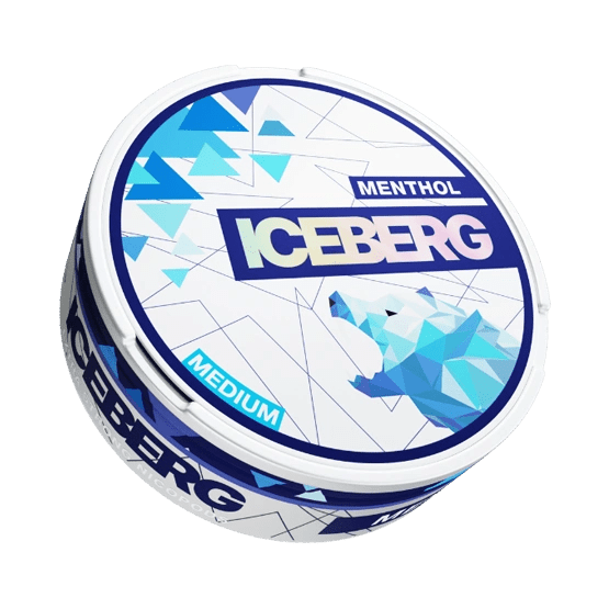 iceberg menthol medium - 20mg nicotine pouches