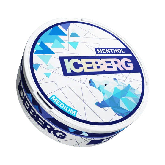 iceberg menthol medium - 20mg nicotine pouches