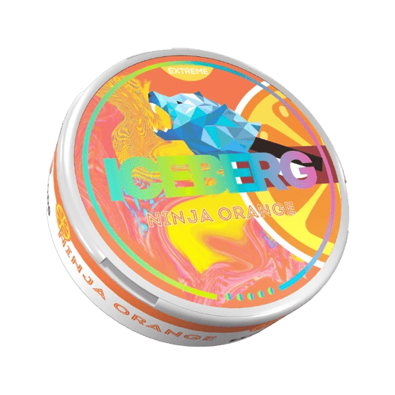 iceberg ninja orange - 150mg nicotine pouches