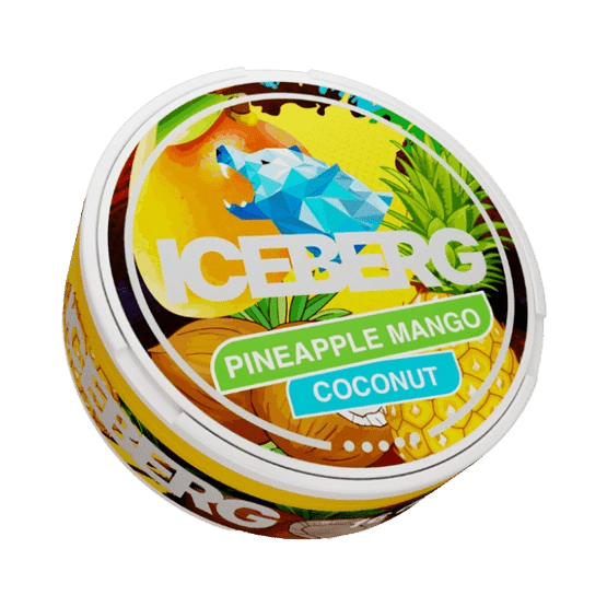 iceberg pineapple mango coconut - 150mg nicotine pouches