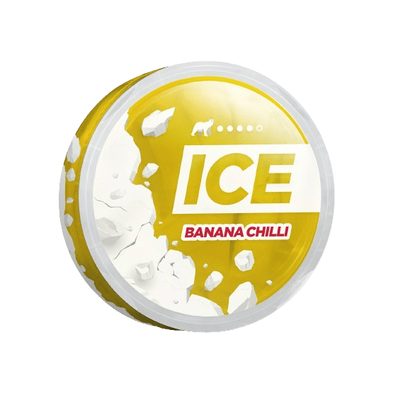 ice banana chilli medium - 26.6 mg nicotine pouches