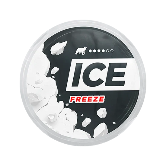ICE Freeze - 11.55mg - mint flavour, all-white nicotine pouch by Nicopods ehf