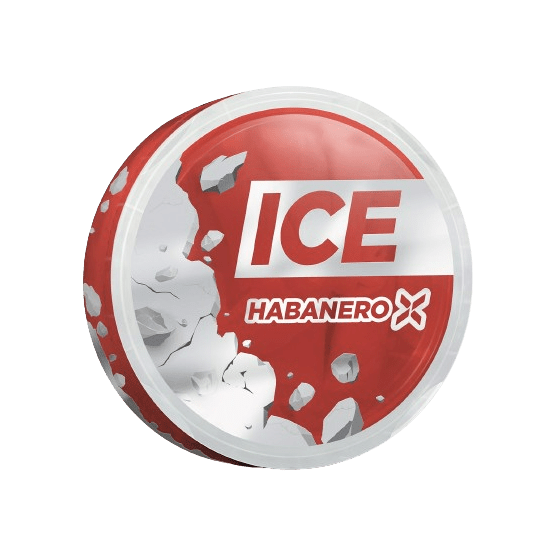 ice habanero x - 26.6 mg nicotine pouches