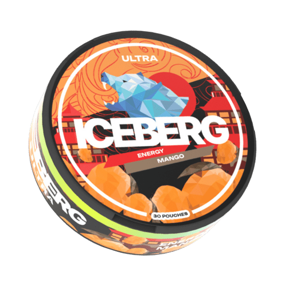 iceberg energy mango - 50mg nicotine pouches
