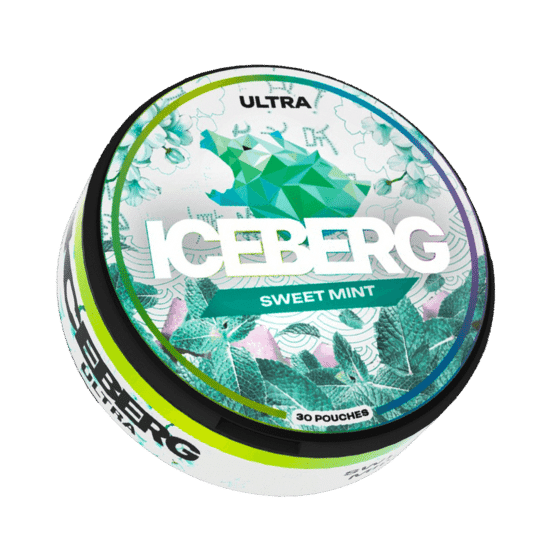 iceberg sweet mint - 50mg nicotine pouches