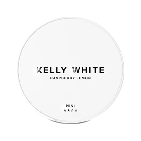 kelly white raspberry lemon nicotine pouches