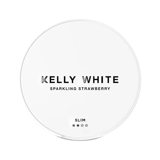 kelly white sparkling strawberry nicotine pouches