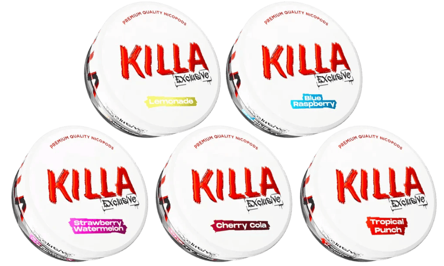 killa nicotine pouches bundle