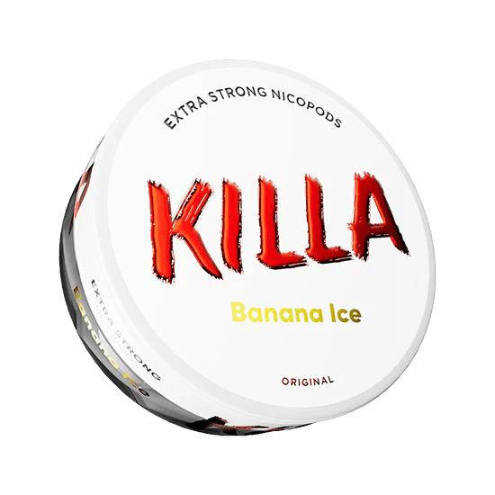 killa banana ice - 16mg nicotine pouches