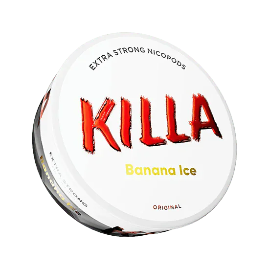 killa banana ice - 16mg nicotine pouches