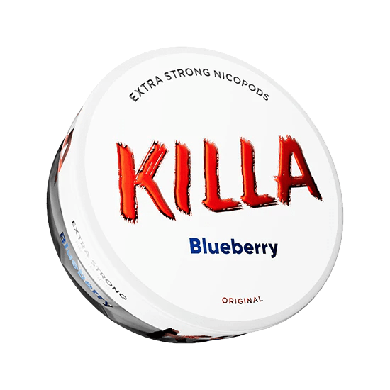 killa blueberry - 16mg nicotine pouches