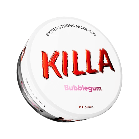 killa bubblegum - 16mg nicotine pouches