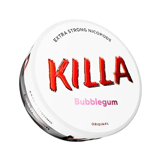 killa bubblegum - 16mg nicotine pouches