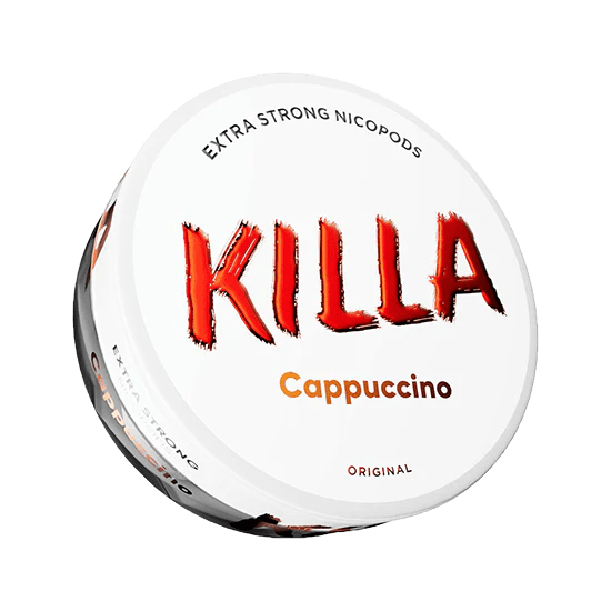 killa cappuccino - 16mg nicotine pouches
